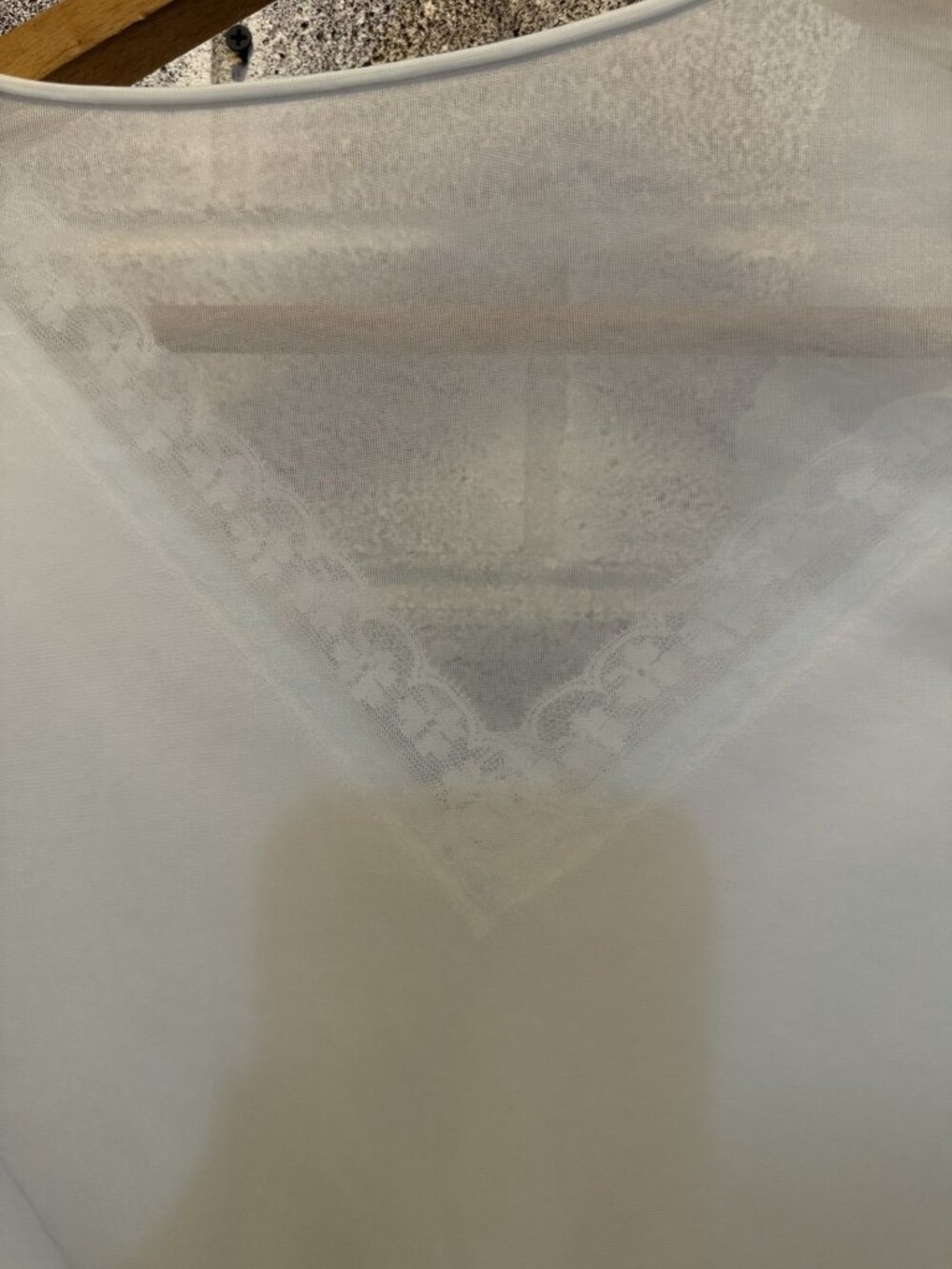 Vintage Powder Blue Lace Peignoir Set Sheer Nightgown & Matching Robe Romantic - Picture 6 of 12